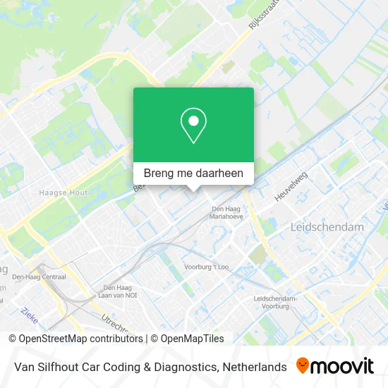Van Silfhout Car Coding & Diagnostics kaart