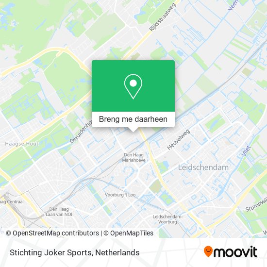 Stichting Joker Sports kaart