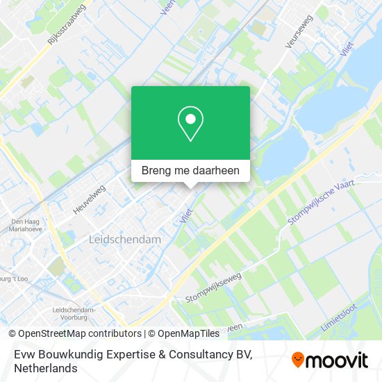 Evw Bouwkundig Expertise & Consultancy BV kaart