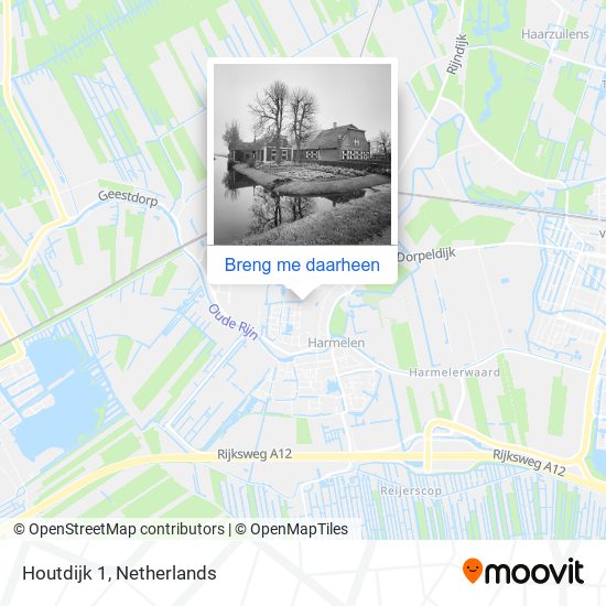 Houtdijk 1 kaart
