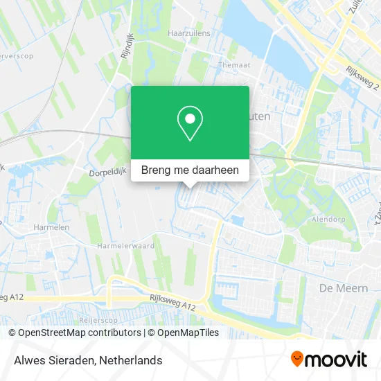 Alwes Sieraden kaart