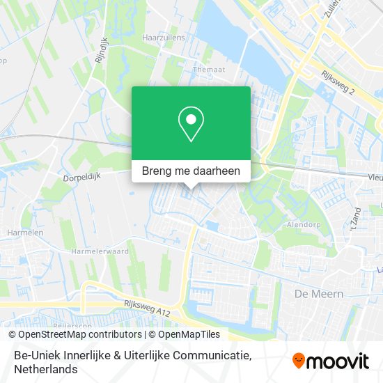 Be-Uniek Innerlijke & Uiterlijke Communicatie kaart