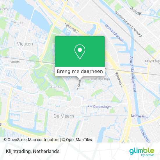 Klijntrading kaart