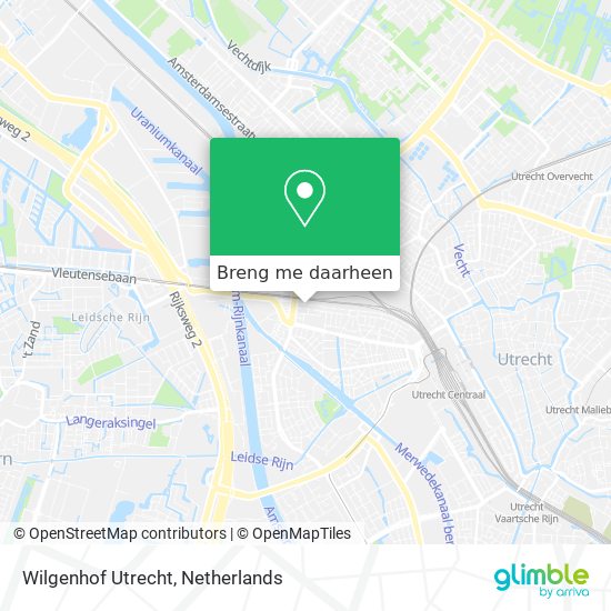 Wilgenhof Utrecht kaart