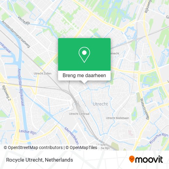 Rocycle Utrecht kaart