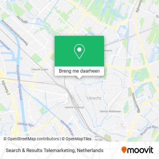 Search & Results Telemarketing kaart
