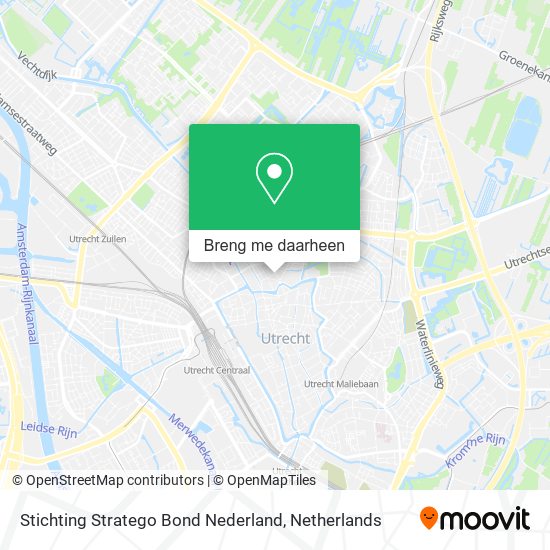 Stichting Stratego Bond Nederland kaart