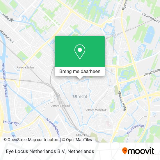 Eye Locus Netherlands B.V. kaart