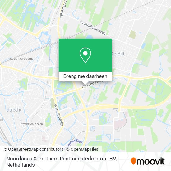 Noordanus & Partners Rentmeesterkantoor BV kaart