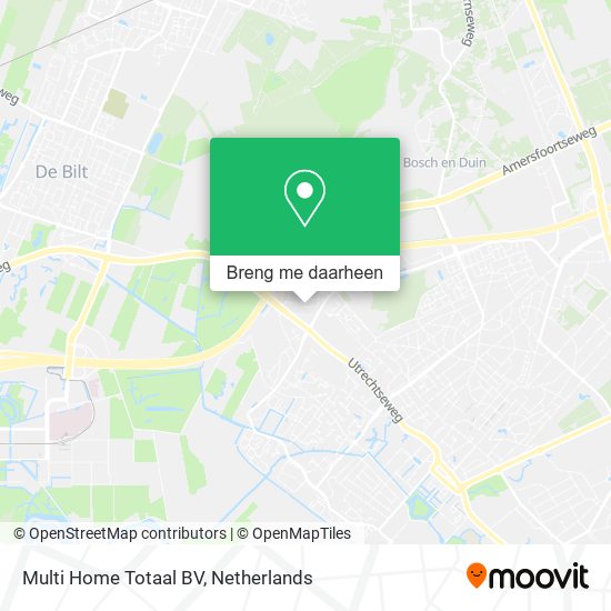 Multi Home Totaal BV kaart