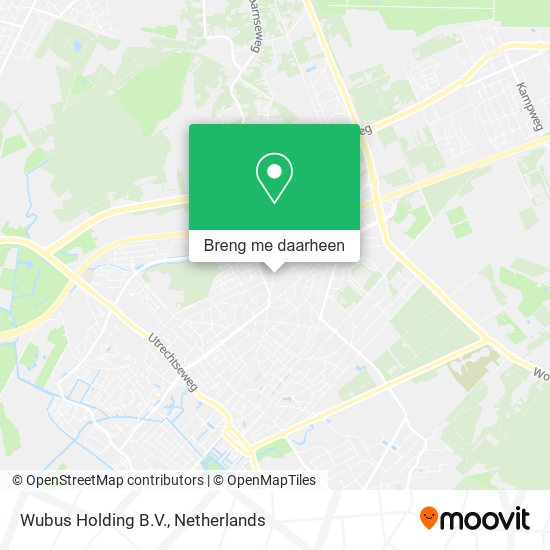 Wubus Holding B.V. kaart