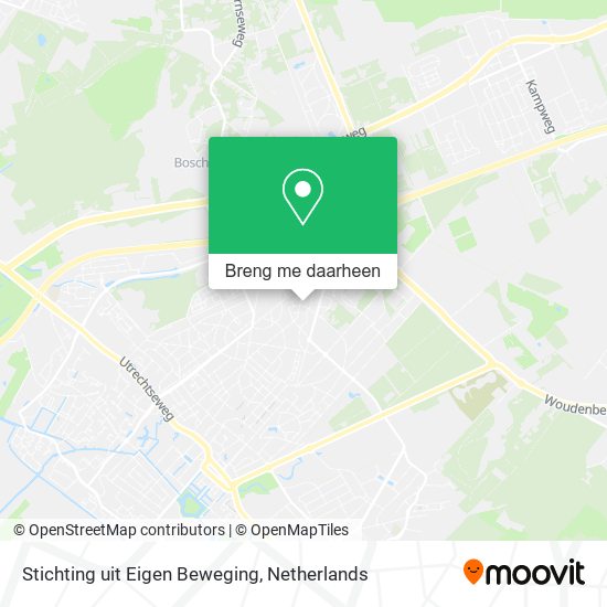 Stichting uit Eigen Beweging kaart