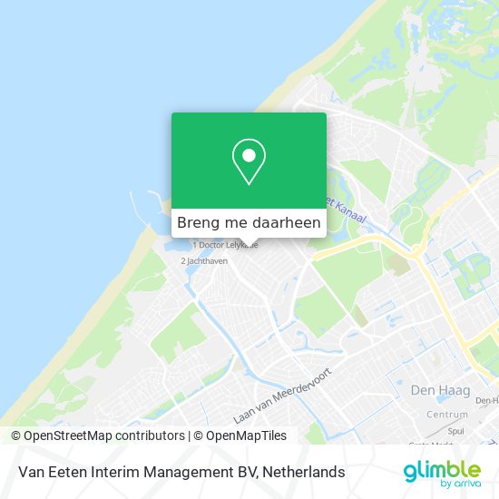 Van Eeten Interim Management BV kaart