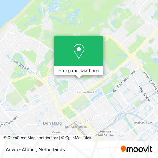 Anwb - Atrium kaart