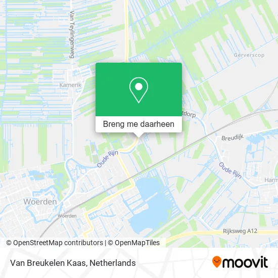 Van Breukelen Kaas kaart