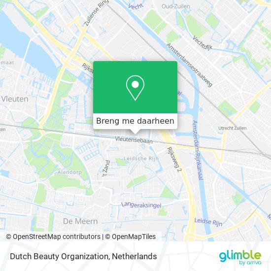 Dutch Beauty Organization kaart
