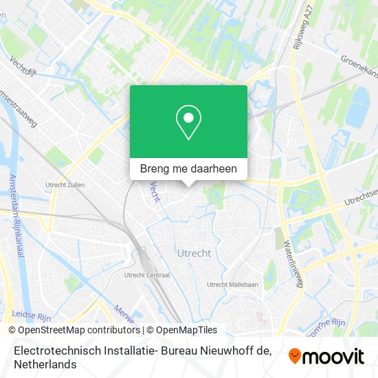 Electrotechnisch Installatie- Bureau Nieuwhoff de kaart