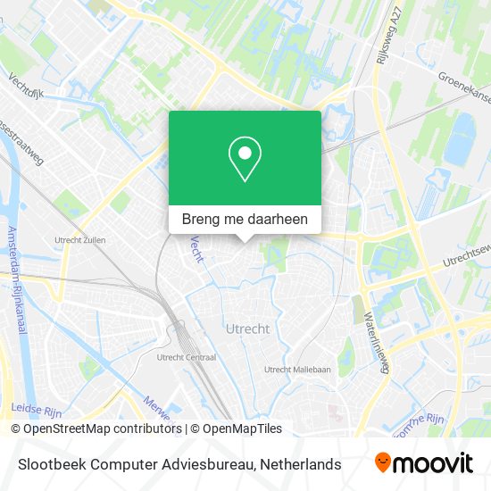 Slootbeek Computer Adviesbureau kaart