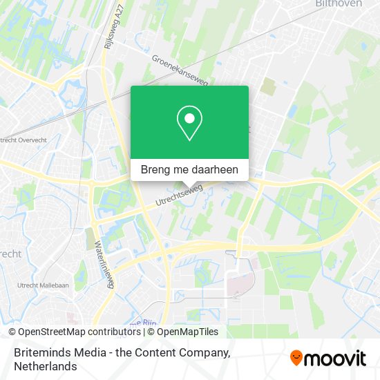 Briteminds Media - the Content Company kaart