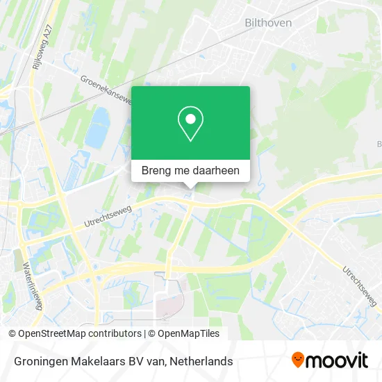 Groningen Makelaars BV van kaart