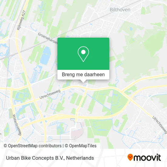 Urban Bike Concepts B.V. kaart