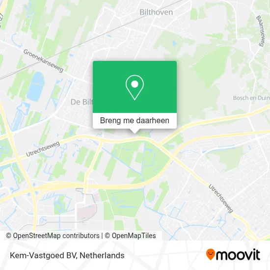 Kem-Vastgoed BV kaart