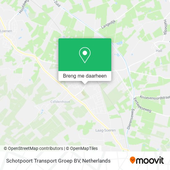 Schotpoort Transport Groep BV kaart