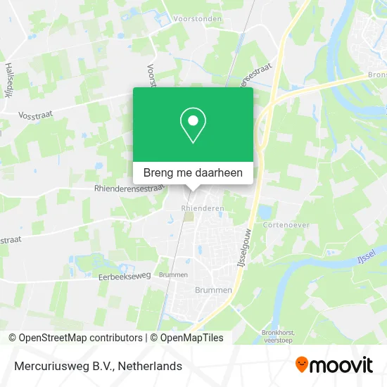 Mercuriusweg B.V. kaart