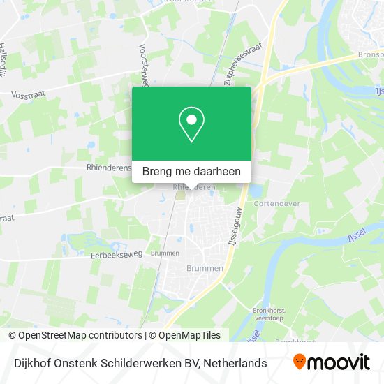 Dijkhof Onstenk Schilderwerken BV kaart