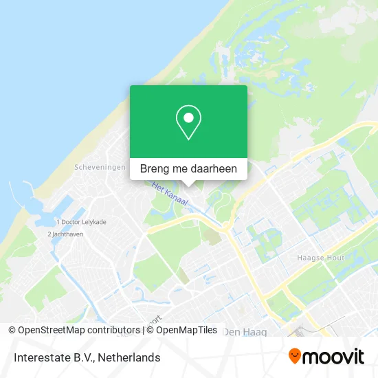 Interestate B.V. kaart