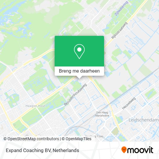 Expand Coaching BV kaart