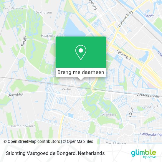 Stichting Vastgoed de Bongerd kaart