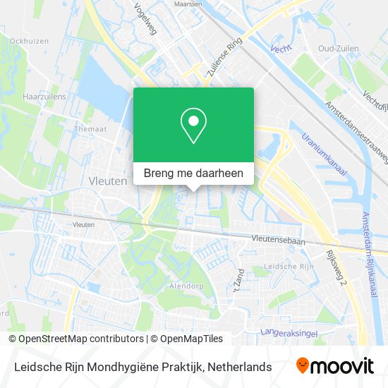 Leidsche Rijn Mondhygiëne Praktijk kaart