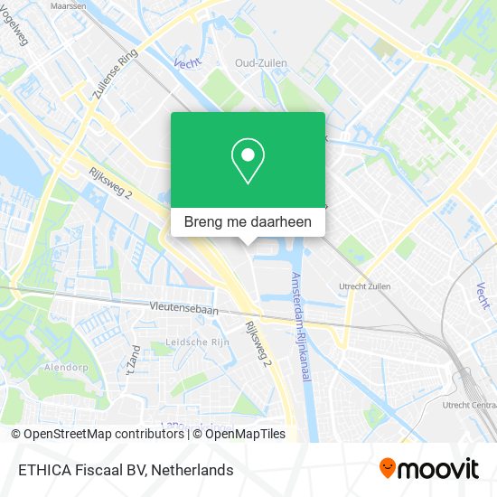 ETHICA Fiscaal BV kaart