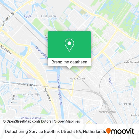 Detachering Service Booltink Utrecht BV kaart