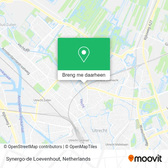 Synergo-de Loevenhout kaart