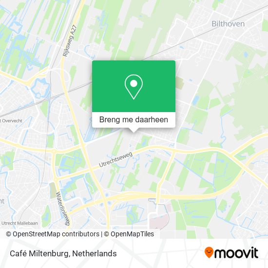 Café Miltenburg kaart