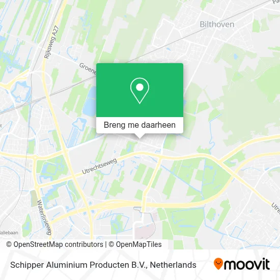 Schipper Aluminium Producten B.V. kaart