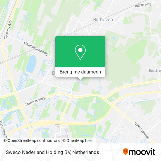 Sweco Nederland Holding BV kaart