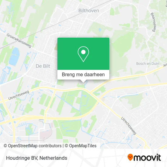 Houdringe BV kaart