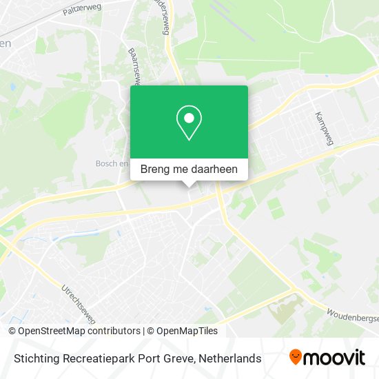 Stichting Recreatiepark Port Greve kaart