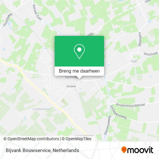 Bijvank Bouwservice kaart