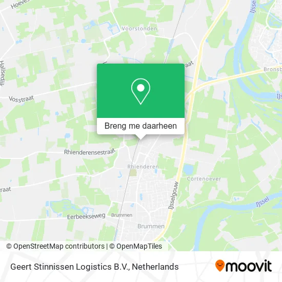 Geert Stinnissen Logistics B.V. kaart