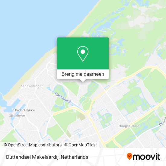 Duttendael Makelaardij kaart