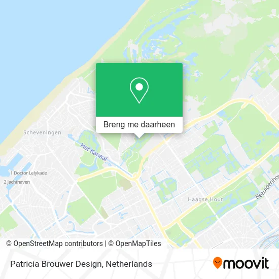 Patricia Brouwer Design kaart