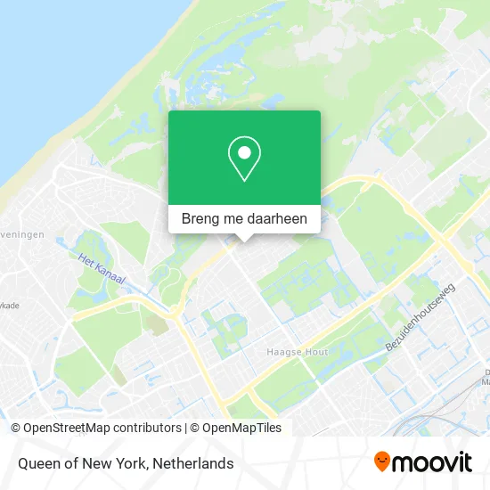 Queen of New York kaart