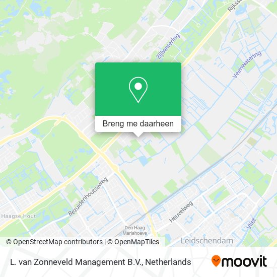 L. van Zonneveld Management B.V. kaart