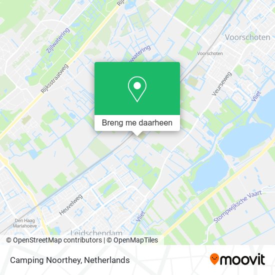 Camping Noorthey kaart
