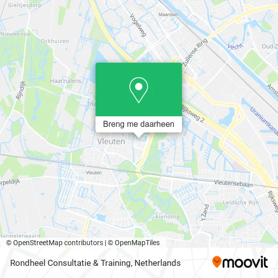Rondheel Consultatie & Training kaart
