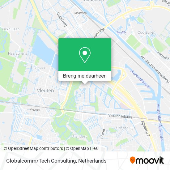 Globalcomm/Tech Consulting kaart